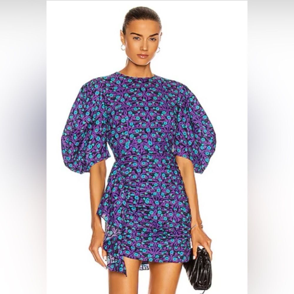 RHODE Pia Dress in Purple Watermelon in Size M